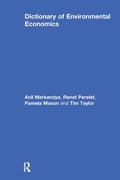 Cover: Dictionary of Environmental Economics - Earthscan Ltd
