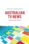 Cover: Australian TV News - Intellect Books