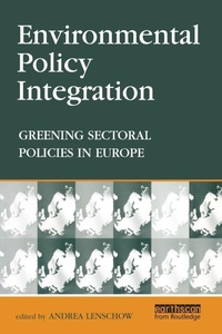 Enlarge image Cover: Environmental Policy Integration - Earthscan Ltd