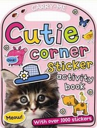 Enlarge image Cover: Cutie Corner Sticker Activity Book - Make Believe Ideas