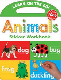 Enlarge image Cover: Animals Sticker Workbook - Make Believe Ideas