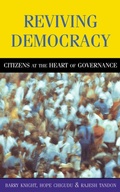 Cover: Reviving Democracy - Earthscan Ltd