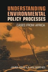 Enlarge image Cover: Understanding Environmental Policy Processes - Earthscan Ltd