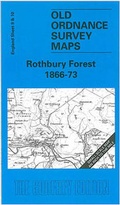 Cover: Rothbury Forest 1866-73 - Alan Godfrey Maps