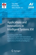 Cover: Applications and Innovations in Intelligent Systems XVI - Springer