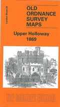 Cover: Upper Holloway 1869 - Alan Godfrey Maps