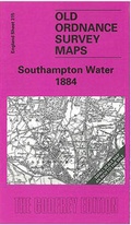 Cover: Southampton Water 1884 - Alan Godfrey Maps