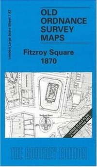 Abbildung von: Fitzroy Square 1870 - Alan Godfrey Maps