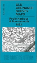 Cover: Poole Harbour and Bournemouth 1893 - Alan Godfrey Maps