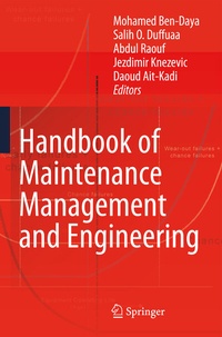 Enlarge image Cover: Handbook of Maintenance Management and Engineering - Springer