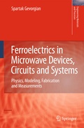 Cover: Ferroelectrics in Microwave Devices, Circuits and Systems - Springer