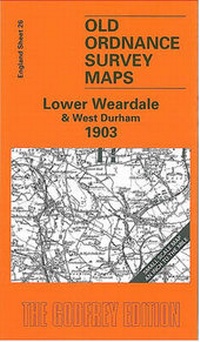 Abbildung von: Lower Weardale and West Durham 1903 - Alan Godfrey Maps