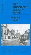 Cover: Reigate 1895 - Alan Godfrey Maps