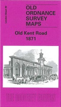 Cover: Old Kent Road 1871 - Alan Godfrey Maps