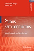 Cover: Porous Semiconductors - Springer