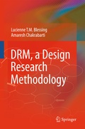 Cover: DRM, a Design Research Methodology - Springer