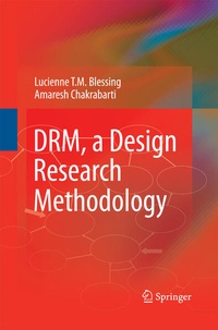 Enlarge image Cover: DRM, a Design Research Methodology - Springer