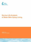 Cover: Service Life Analysis of Water Main Epoxy Lining - IWA Publishing