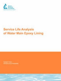 Enlarge image Cover: Service Life Analysis of Water Main Epoxy Lining - IWA Publishing