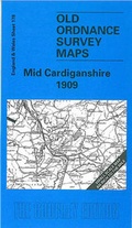 Cover: Mid Cardiganshire 1909 - Alan Godfrey Maps