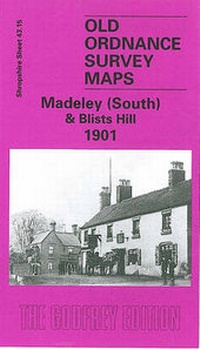 Abbildung von: Madeley (South) & Blists Hill 1901: Madeley (south) and Blists Hill - Alan Godfrey Maps