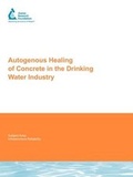 Cover: Autogenous Healing of Concrete in the Drinking Water Industry - IWA Publishing