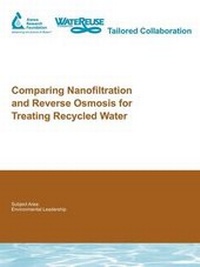 Enlarge image Cover: Comparing Nanofiltration and Reverse Osmosis for Treating Recycled Water - IWA Publishing