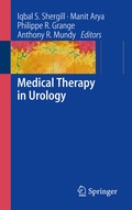 Cover: Medical Therapy in Urology - Springer