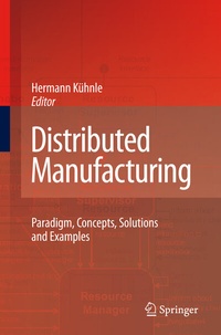 Enlarge image Cover: Distributed Manufacturing - Springer