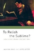 Cover: To Relish the Sublime? - Verso Books