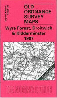 Abbildung von: Wyre Forest, Droitwich and Kidderminster 1907 - Alan Godfrey Maps