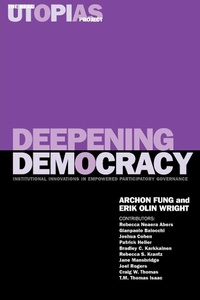Enlarge image Cover: Deepening Democracy - Verso Books