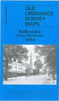 Cover: Kidbrooke and East Blackheath 1914 - Alan Godfrey Maps