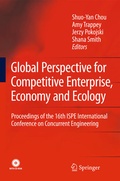 Cover: Global Perspective for Competitive Enterprise, Economy and Ecology - Springer
