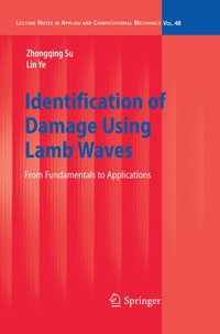 Enlarge image Cover: Identification of Damage Using Lamb Waves - Springer