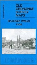 Cover: Rochdale (West) 1908 - Alan Godfrey Maps