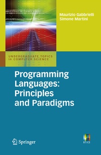 Enlarge image Cover: Programming Languages: Principles and Paradigms - Springer