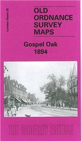 Cover: Gospel Oak 1894 - Alan Godfrey Maps