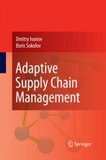 Cover: Adaptive Supply Chain Management - Springer