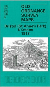 Abbildung von: Bristol (St. Anne's Park & Conham) 1913 - Alan Godfrey Maps