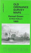 Cover: Kensal Green & West Kilburn 1865 - Alan Godfrey Maps