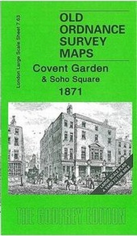 Abbildung von: Covent Garden and Soho Square 1871 - Alan Godfrey Maps