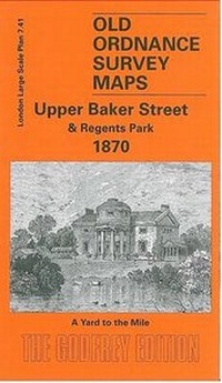 Abbildung von: Upper Baker Street 1870 - Alan Godfrey Maps
