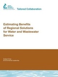 Cover: Estimating Benefits of Regional Solutions for Water and Wastewater Service - IWA Publishing