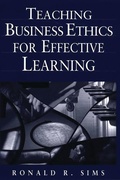 Cover: Teaching Business Ethics for Effective Learning - Praeger Publishers Inc