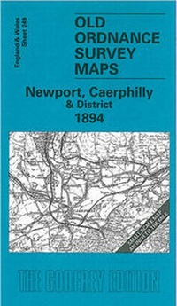 Abbildung von: Newport, Caerphilly and District 1894 - Alan Godfrey Maps