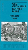Cover: Highgate 1869 - Alan Godfrey Maps