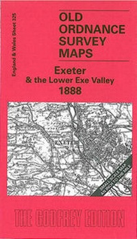 Abbildung von: Exeter and the Lower Exe Valley 1888 - Alan Godfrey Maps
