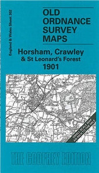 Abbildung von: Horsham, Crawley and St. Leonards Forest 1901 - Alan Godfrey Maps