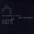 Cover: Fragments - Verso Books